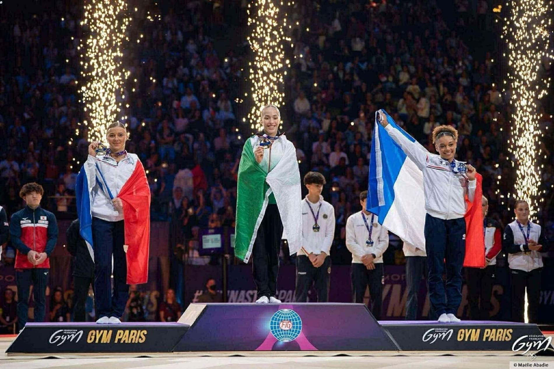 Coupe du monde de Gymnastique Paris 2025 : Kaylia Nemour s’offre la médaille d’or