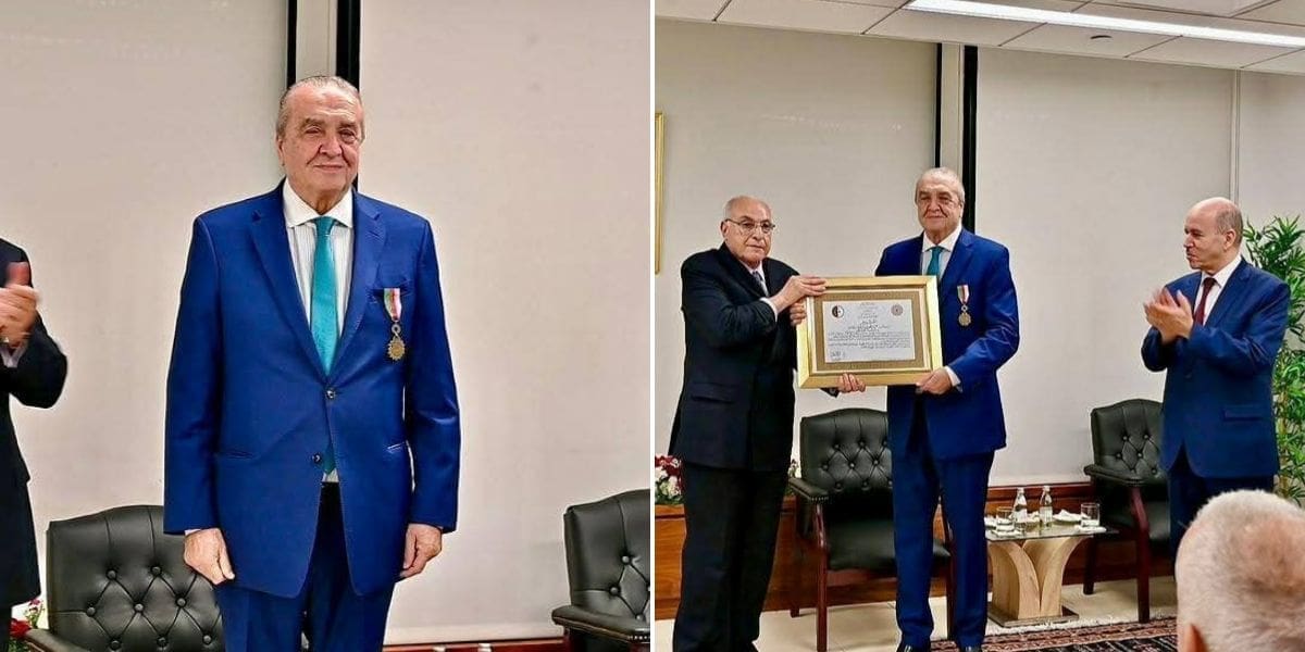 Le président Abdelmadjid Tebboune décerne l’Ordre du Mérite national à Amar Bendjama