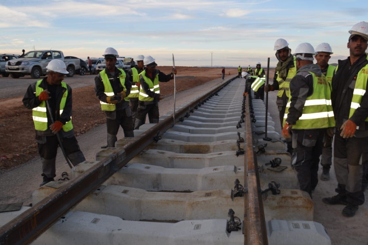 Ligne ferroviaire Béchar–Tindouf–Gara Djebilet : le mégaprojet opérationnel d’ici à cette date