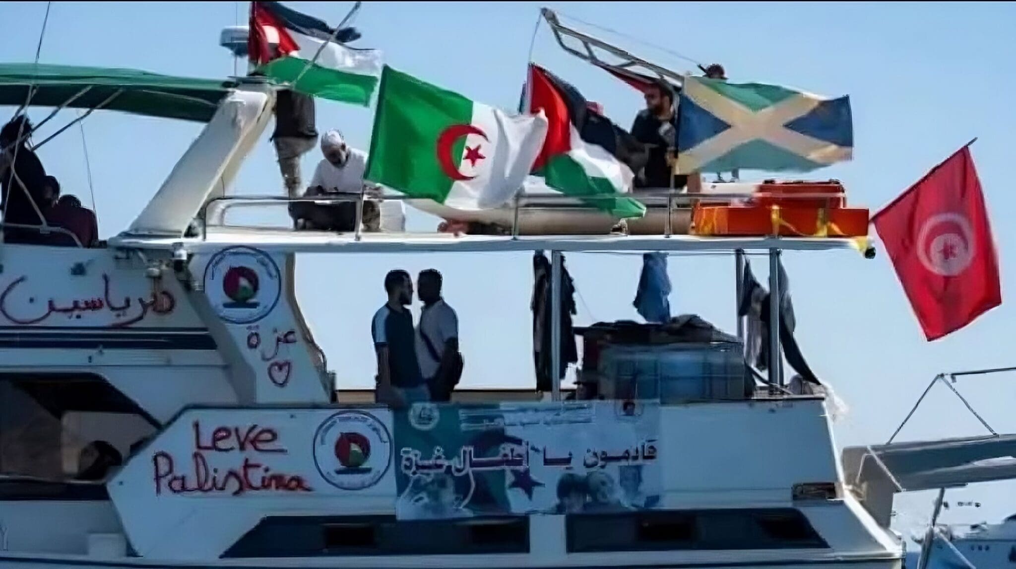 Flottille Sumud vers Gaza : des militants algériens arrêtés lors d’une interception israélienne