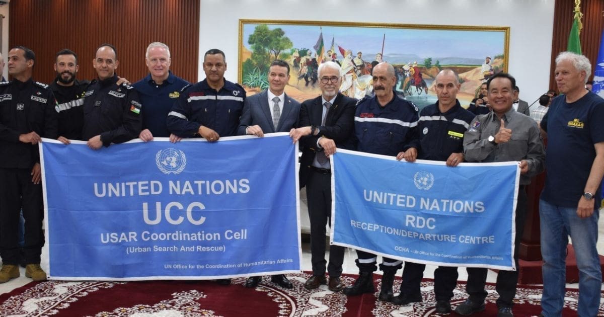 « Elles ne sont que 60 au monde » : Une équipe de la Protection civile algérienne décroche un nouveau grade