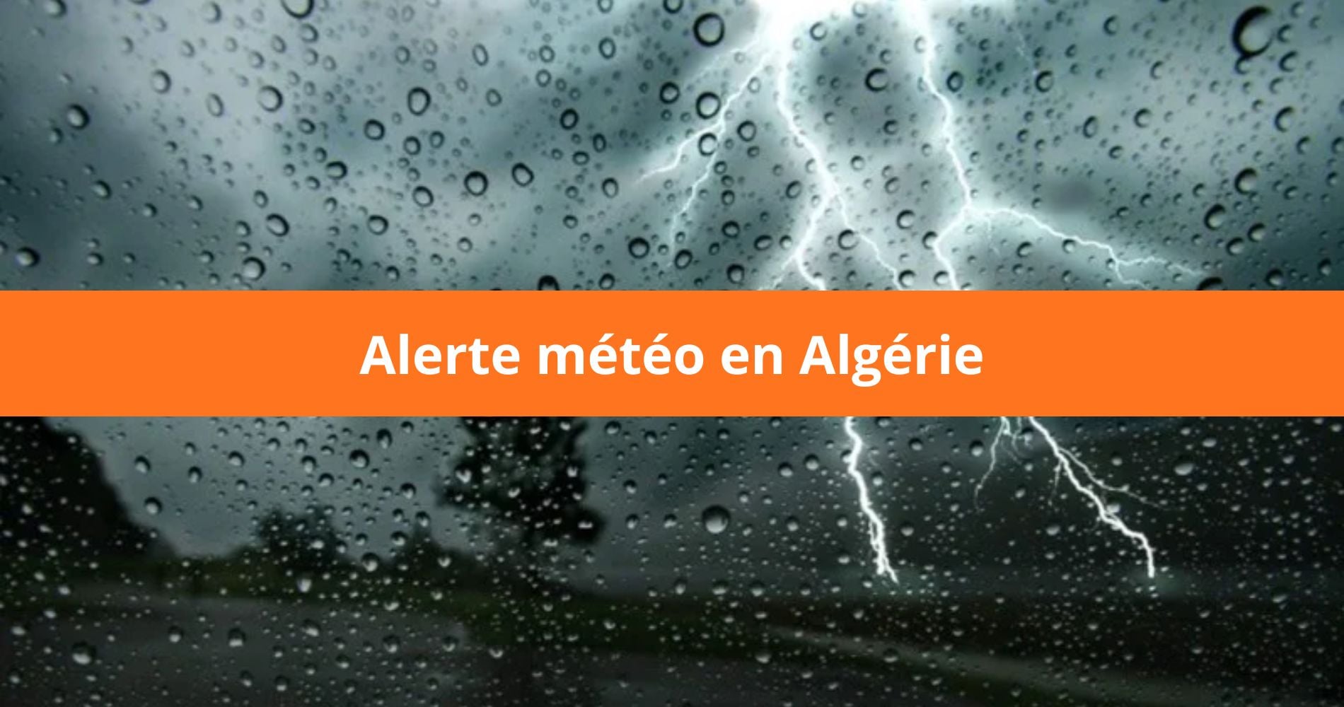 BMS – Vigilance orange : fortes pluies attendues dans plusieurs wilayas, voici les régions concernées