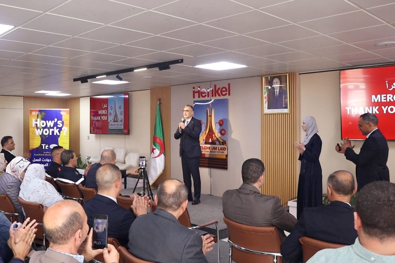 Sécurité au travail : Henkel Algérie transforme son usine de Chelghoum Laïd en modèle industriel innovant