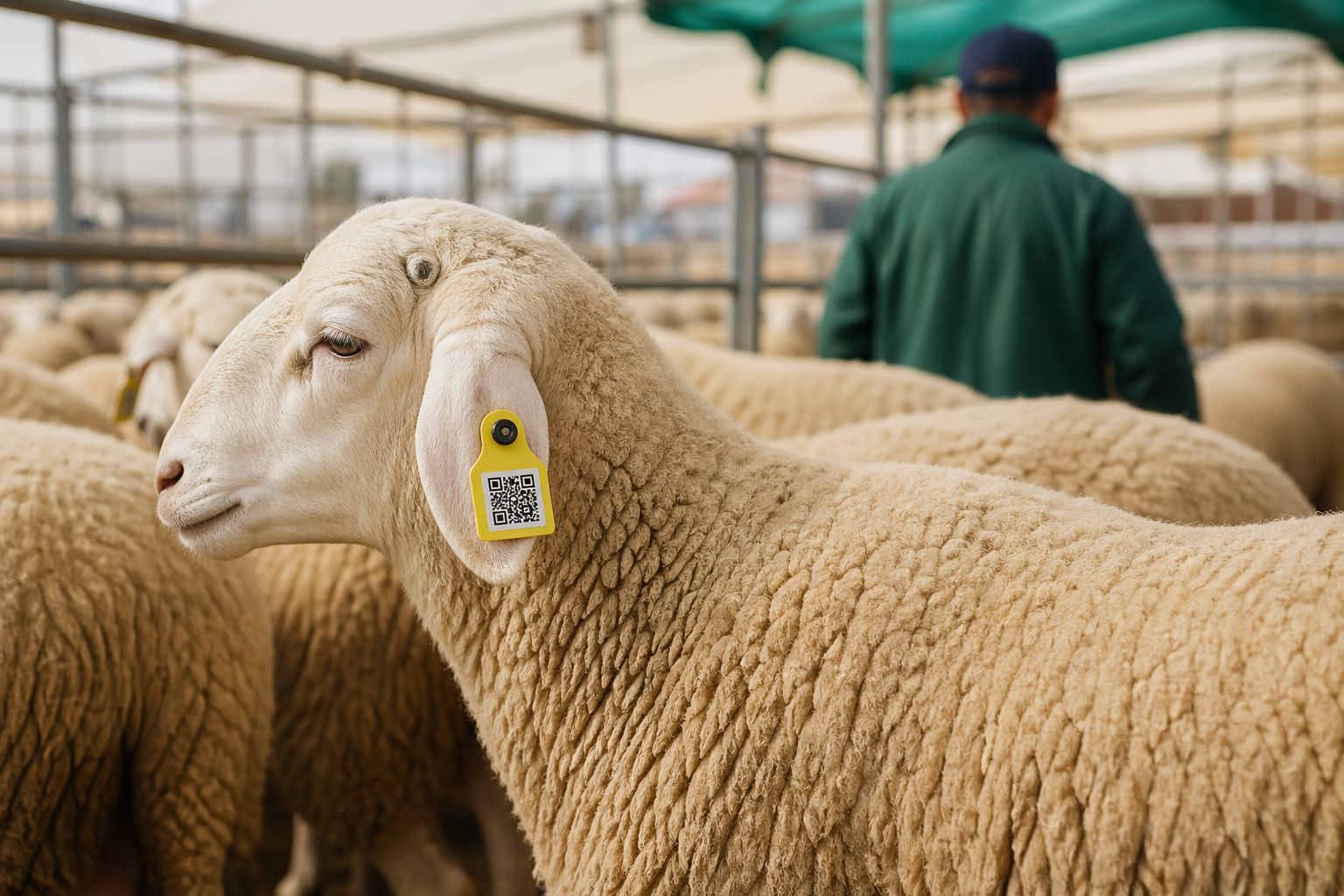 Pas de tirage au sort ni de piston : le QR code s’invite dans la distribution des moutons importés
