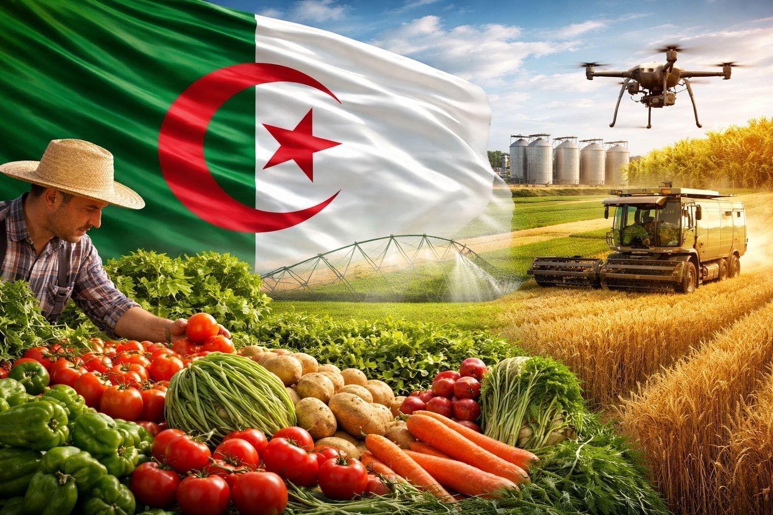 Le pari agricole porte ses fruits en Algérie : une contribution croissante au PIB