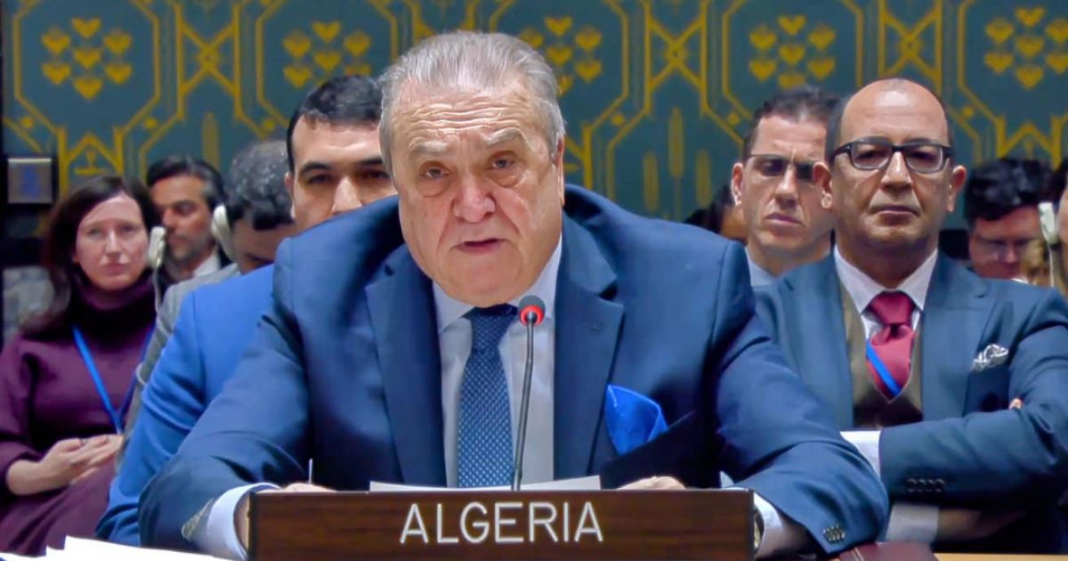 ONU : Amar Bendjama propulsé à la présidence de l’ECOSOC par le Groupe africain