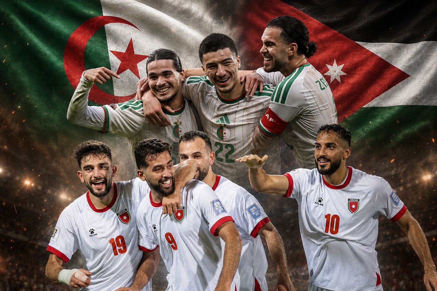 Algérie - Jordanie : Un match décisif pour les Verts