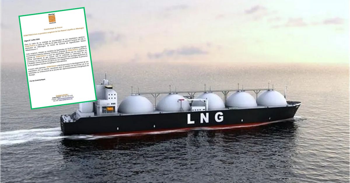 Énergie : SONATRACH signe une première historique avec ce géant européen