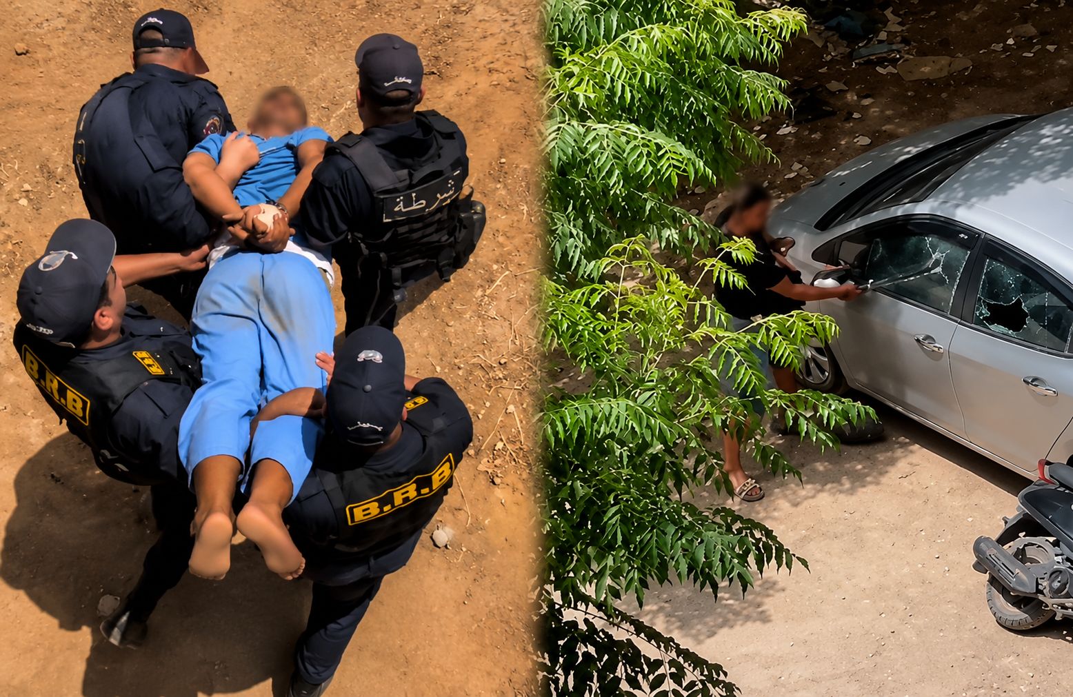 Chlef : arrestation éclair du suspect qui a brisé la vitre d'une femme à l'arme blanche (vidéo)
