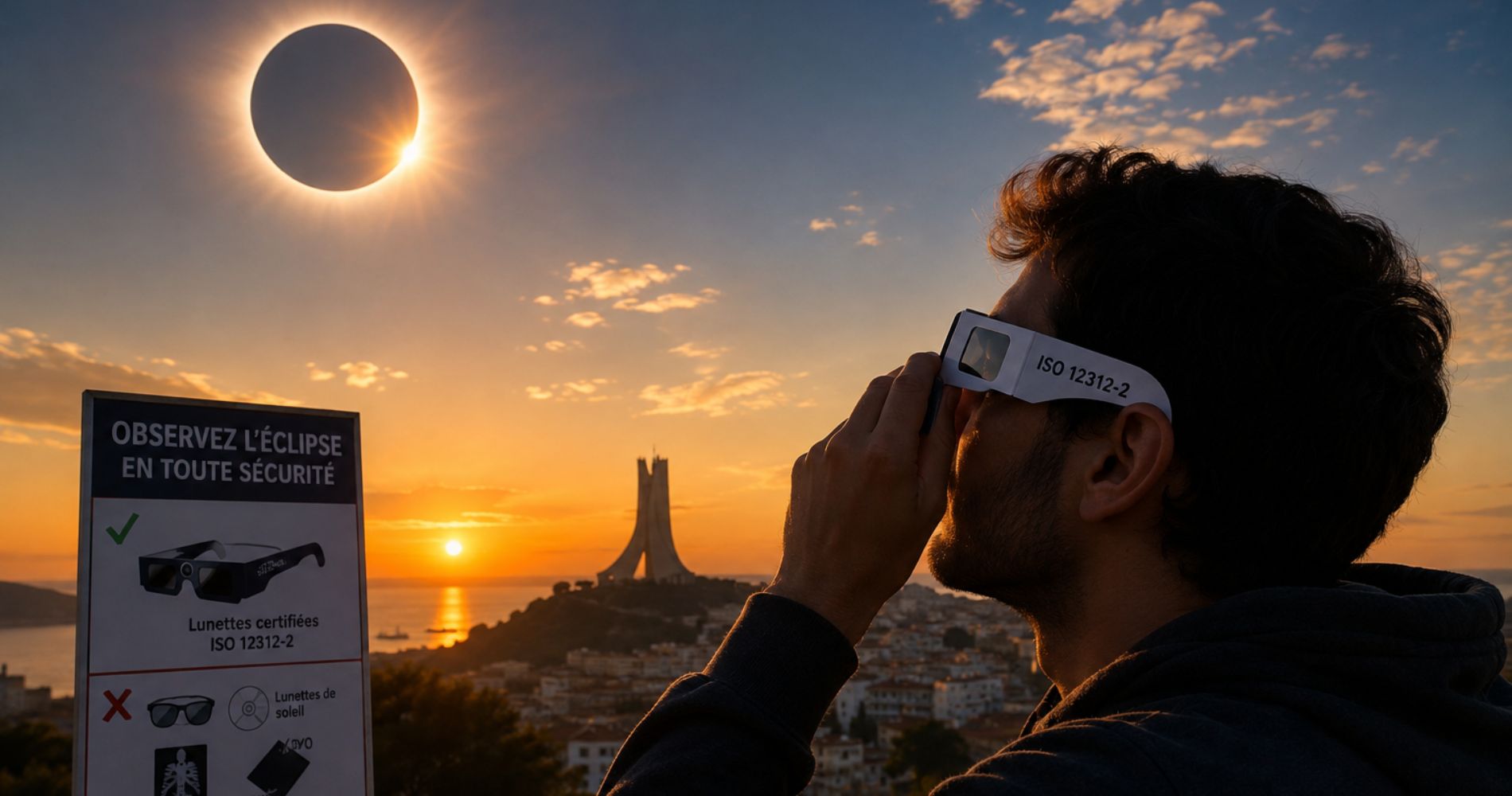 Éclipse solaire du 12 août : comment l'observer en toute sécurité ce soir ? Voici ce qu'il faut savoir