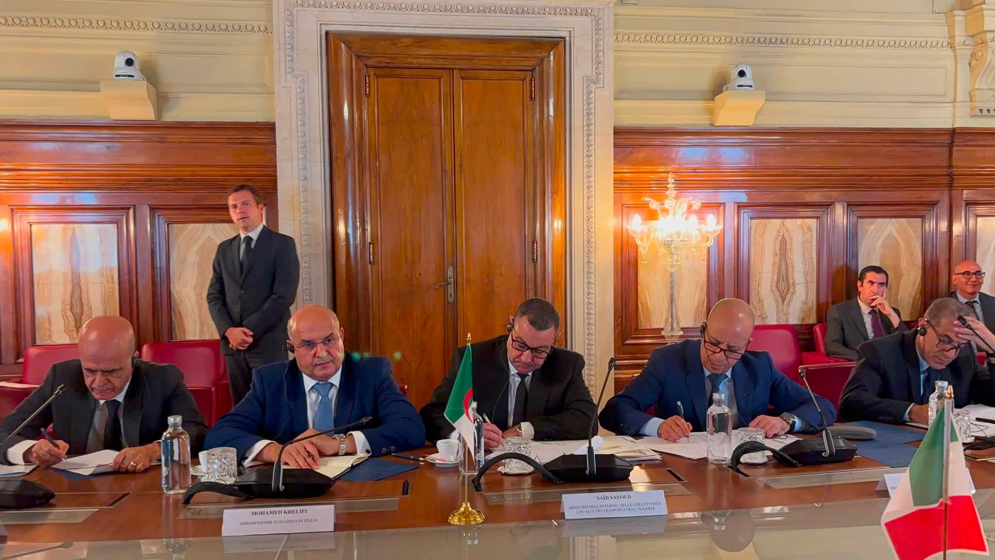 Ce que prévoit le nouvel accord entre l'Algérie et l'Italie en matière de sécurité