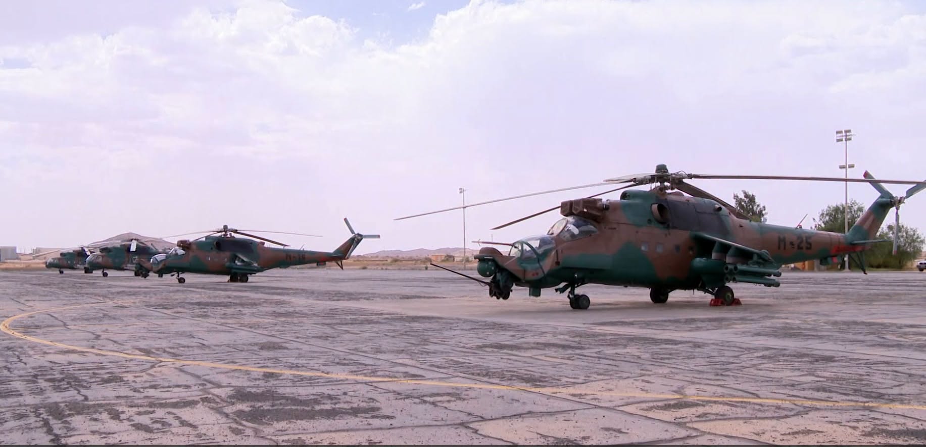 Ce pays reçoit 4 hélicoptères et un important soutien militaire de l'Algérie