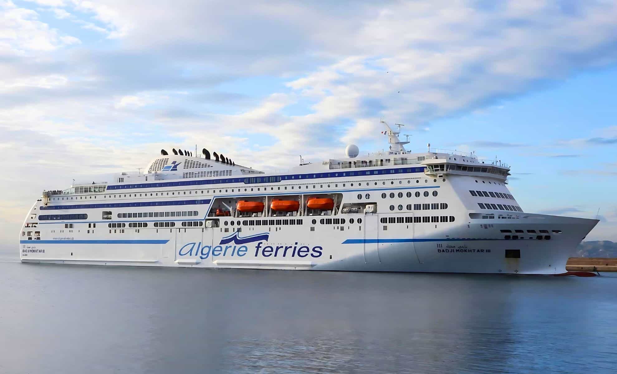 Algérie Ferries : la traversée Oran-Alicante reportée a cette date