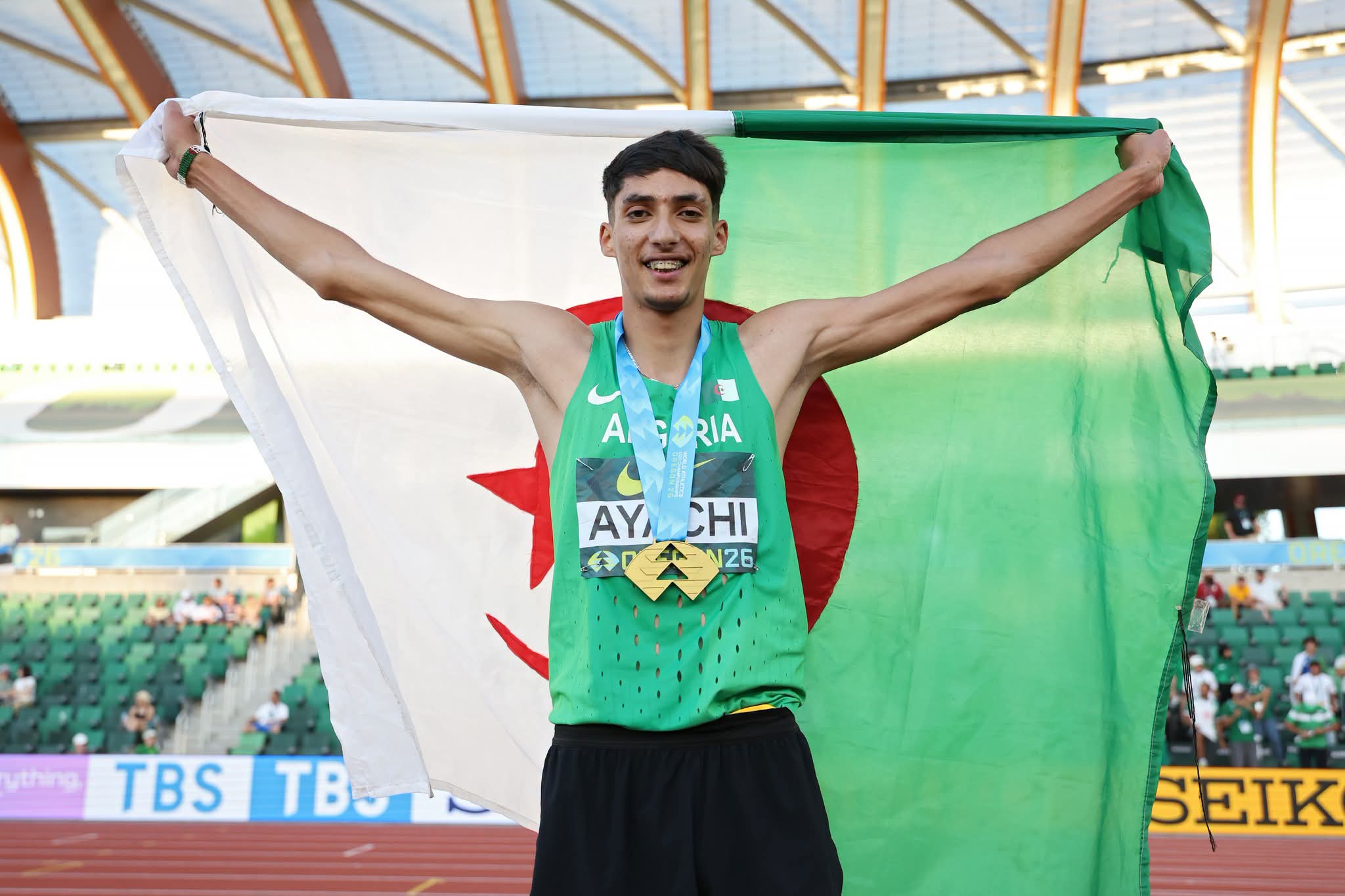 L'Algérie célèbre un nouveau champion du monde : Younes Ayachi décroche l'or à Eugene