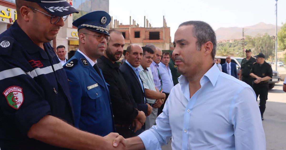 Visite sur le terrain à Jijel : Le nouveau ministre de l’Agriculture au chevet des sinistrés