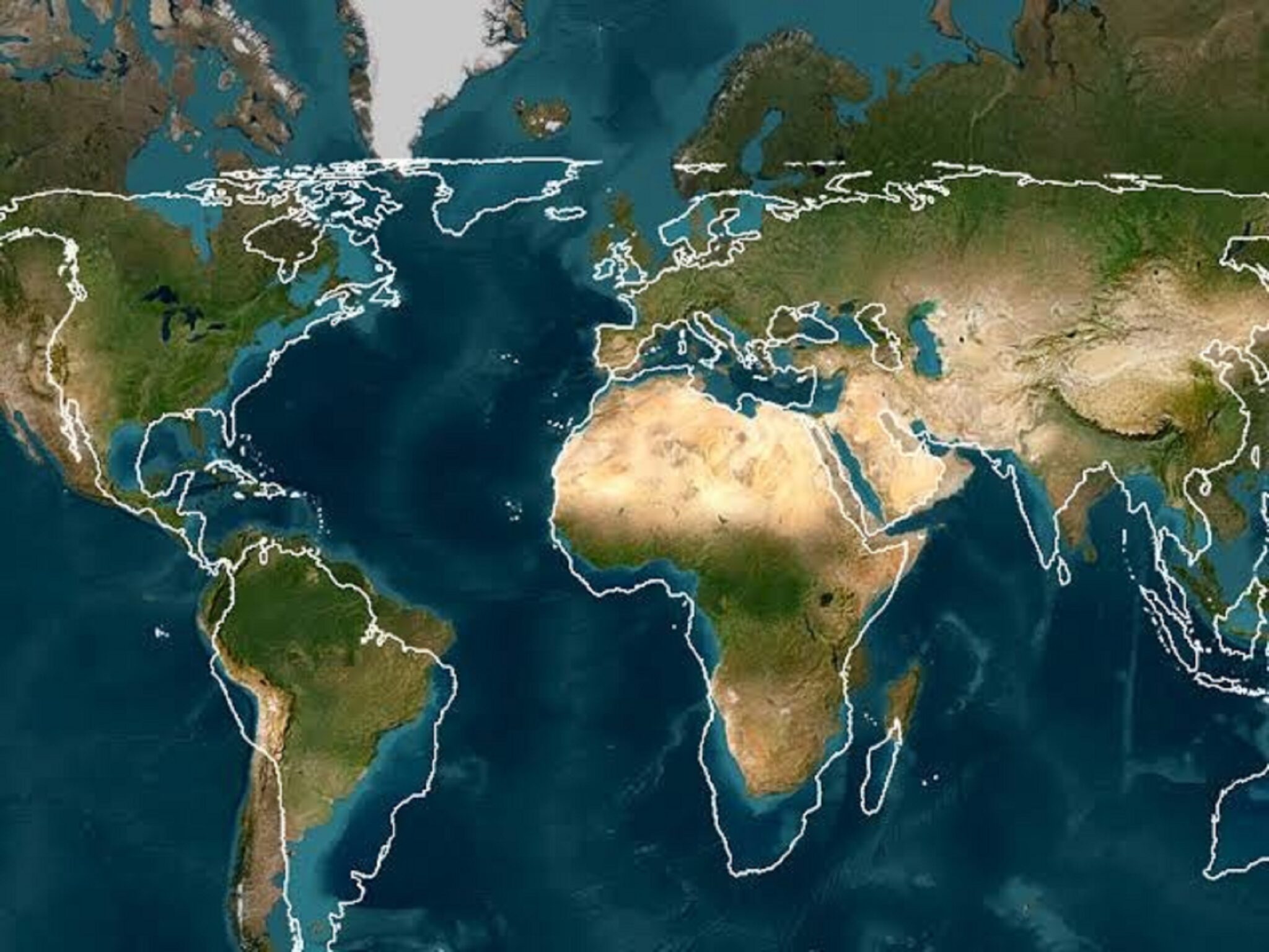 Les États-Unis et la Russie plus petits, l’Afrique plus grande : l’ONU redessine la carte du monde