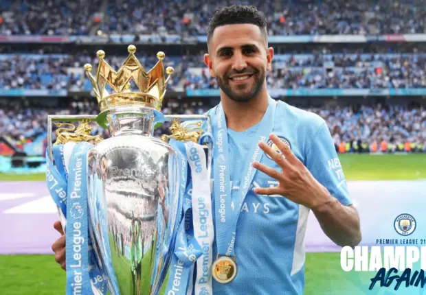 Scandale Manchester City : Riyad Mahrez peut-il perdre ses quatre titres de Premier League ?