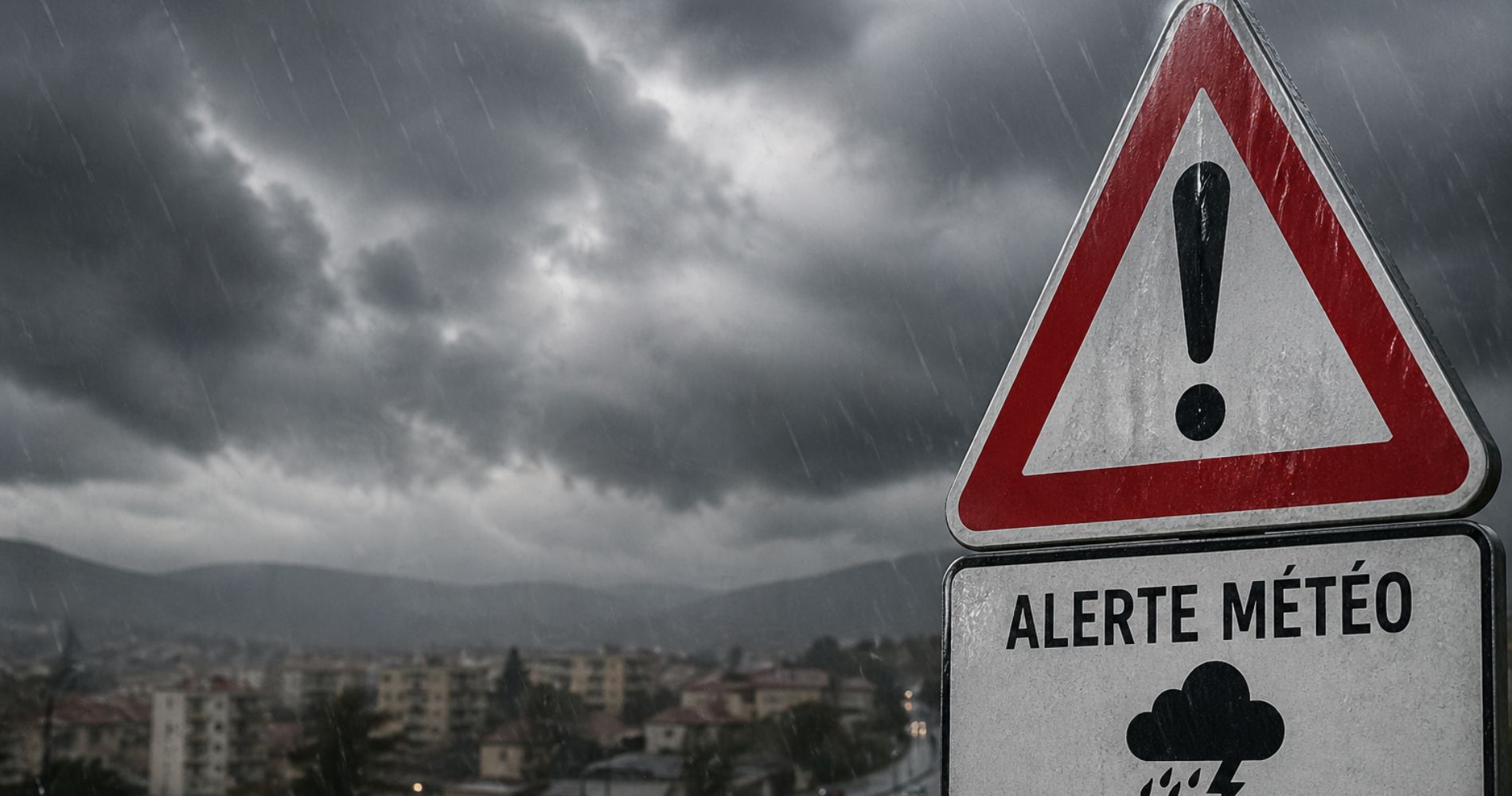 Météo Algérie : pluies et orages se poursuivent mercredi, plusieurs wilayas en alerte
