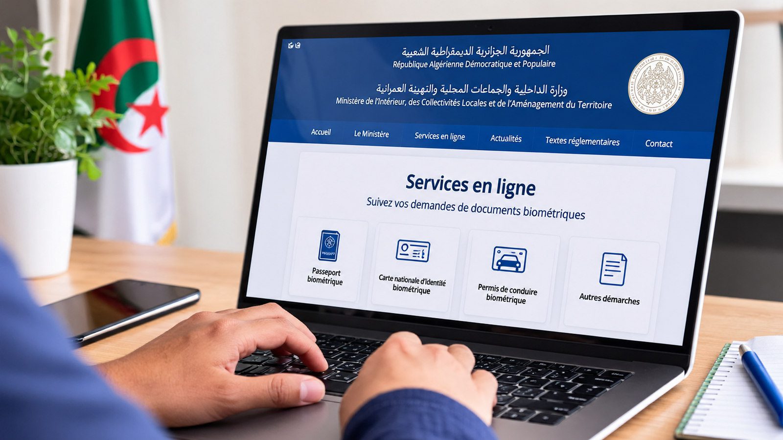 Passeport, carte d’identité, permis : comment suivre votre demande en ligne en Algérie ?
