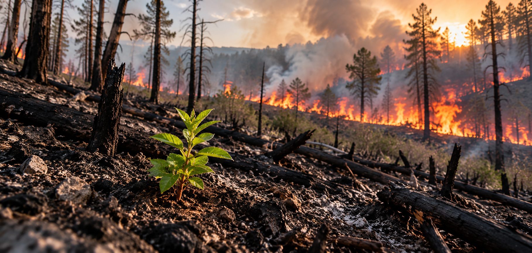 Forêts et biodiversité – Sous les cendres : le retour des arbres signe-t-il celui de la forêt ?
