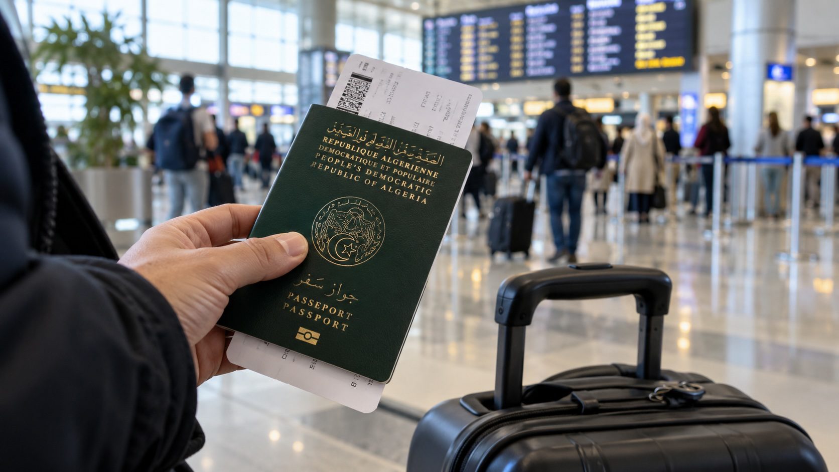 Passeport algérien : où voyager sans visa, avec e-visa ou visa à l’arrivée ?